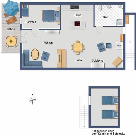 Ferienwohnung Auf Der Ruebenburg Barnsen 外观 照片